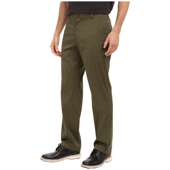 Nike Other - NWT NikeGolf Khaki Flat Front Pant Stretch